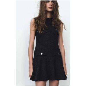 Zara Tweed Mini Dress